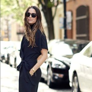 Banana Republic Black Tuxedo-Style Jumpsuit